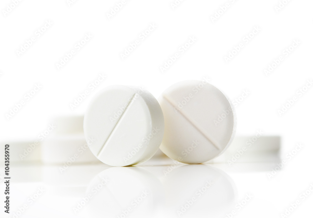 close up of tablets