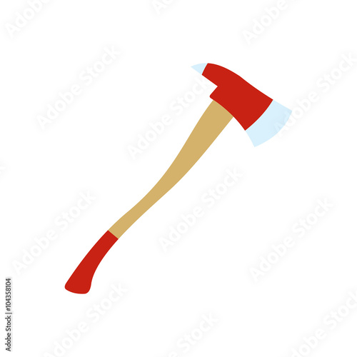 Axe for a firefighter icon