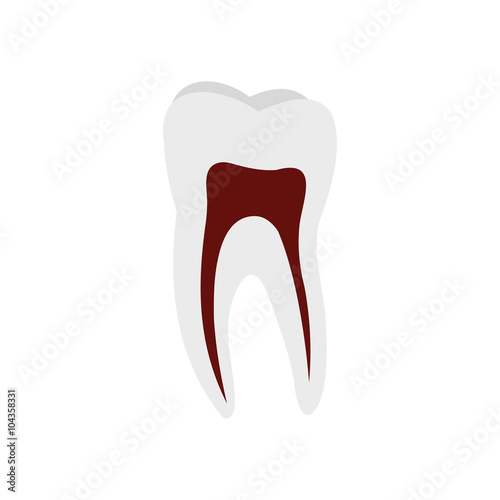 Human tooth icon
