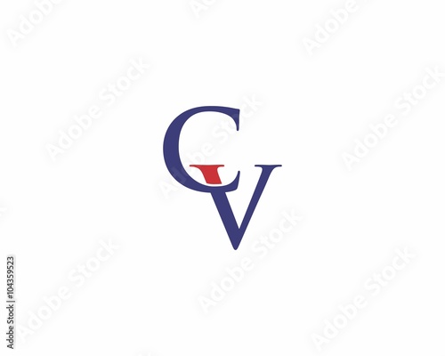 CV Letter Logo