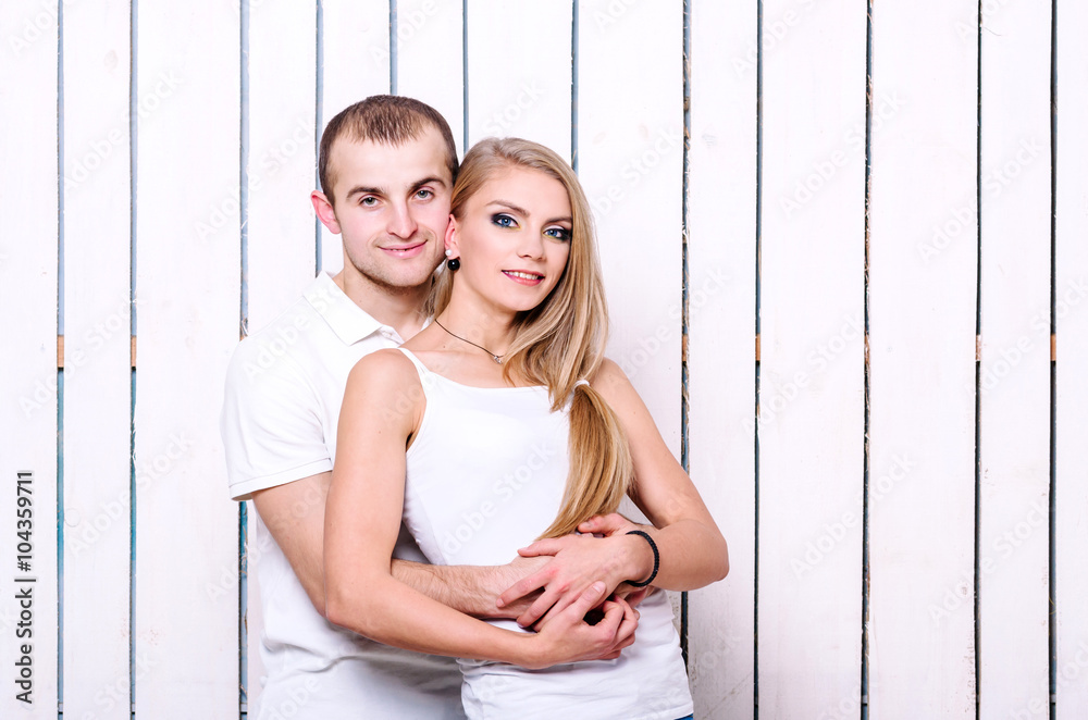 Beautiful and happy couple Beautiful and happy couple