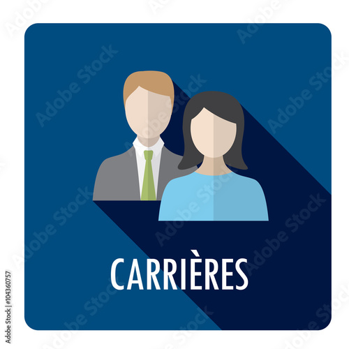 Bouton Web Vecteur CARRIERES 
