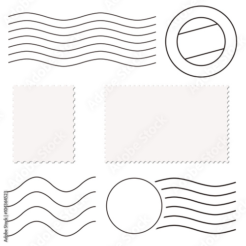 stamps and post marks