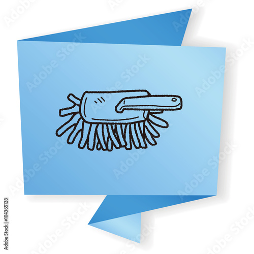 feather duster doodle