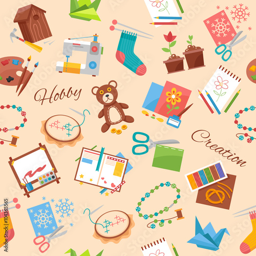 Hobby And Handicraft Pattern