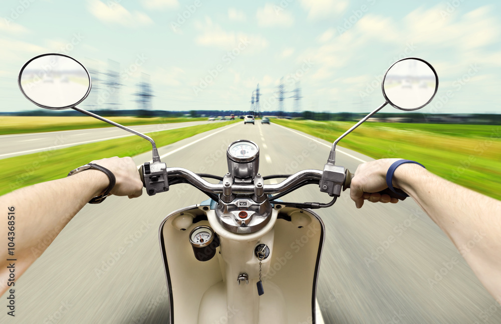 Fototapeta premium Driving