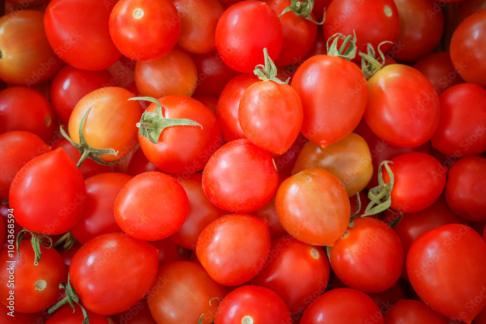 close up of cherry tomatoes close up of cherry tomatoes