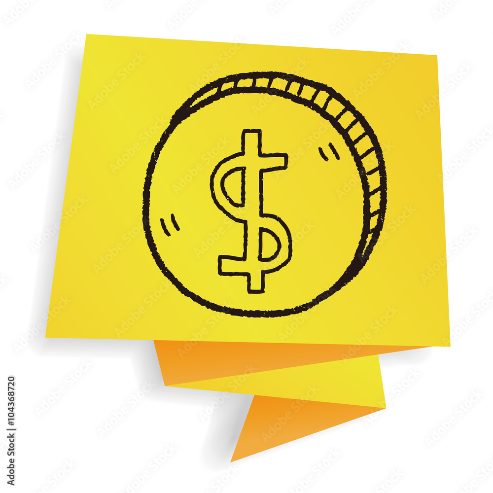 doodle money coin doodle money coin