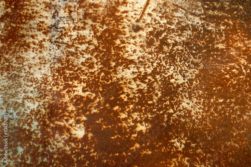 texture of an old, scratched rusty metal