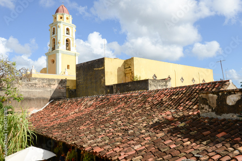 Beautiful old church in the colonial town of Trinidad