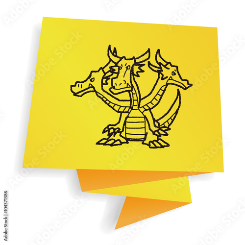 dragon doodle