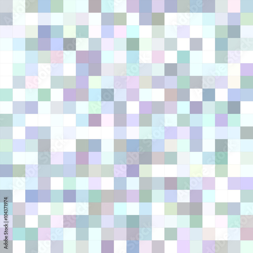 Light color square mosaic vector background