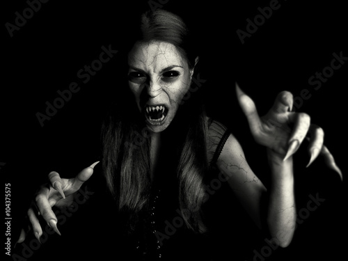 devil vampire woman photo