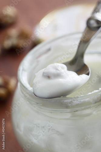 Natural yogurt