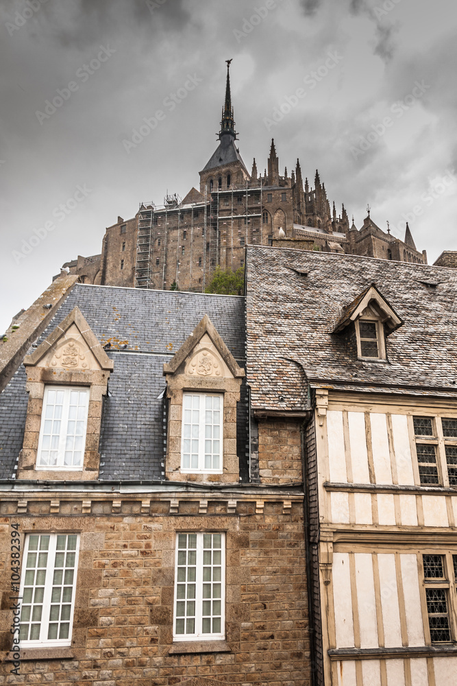 Fototapeta premium Mont Saint Michel, France 
