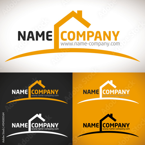 logo construction maison vente location 