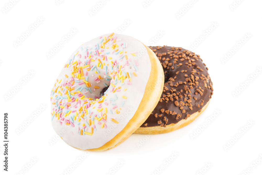cake donuts isolated