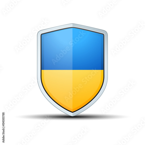 Free Download Ukraine Shield sign - GFXLoad