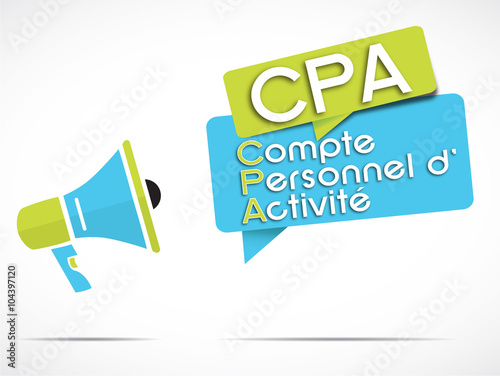 mégaphone : CPA