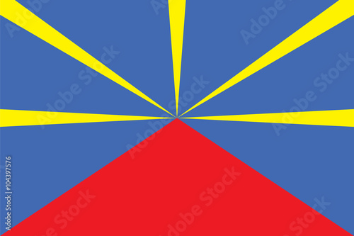 Standard Proportions for Reunion Unofficial Flag
