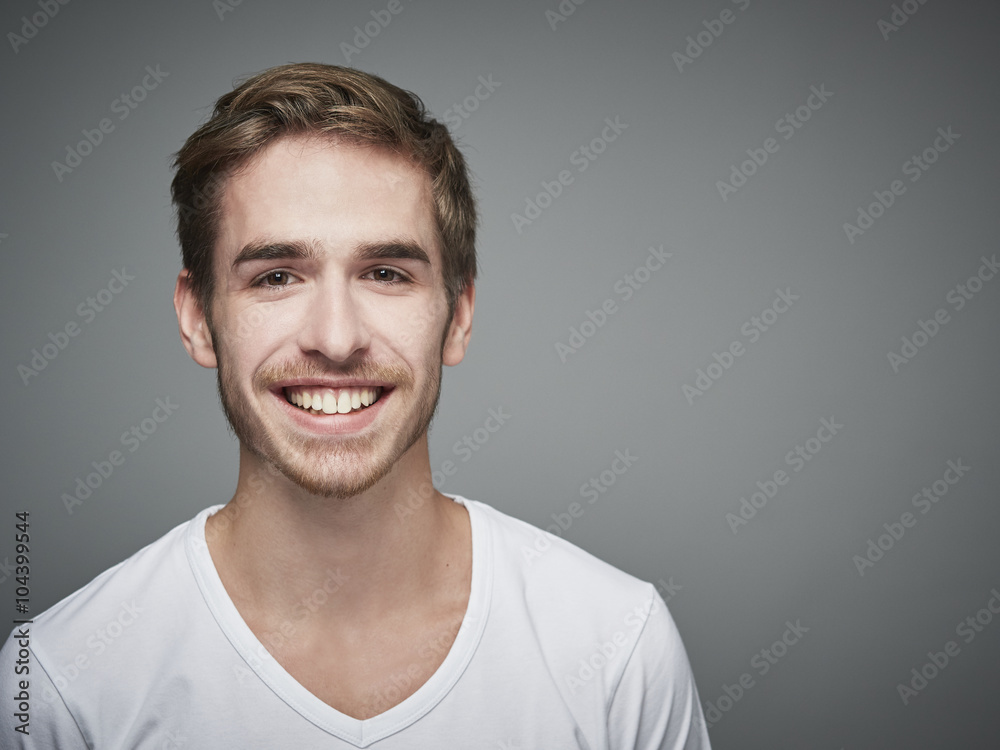 Portrait of smiling young man Portrait of smiling young man