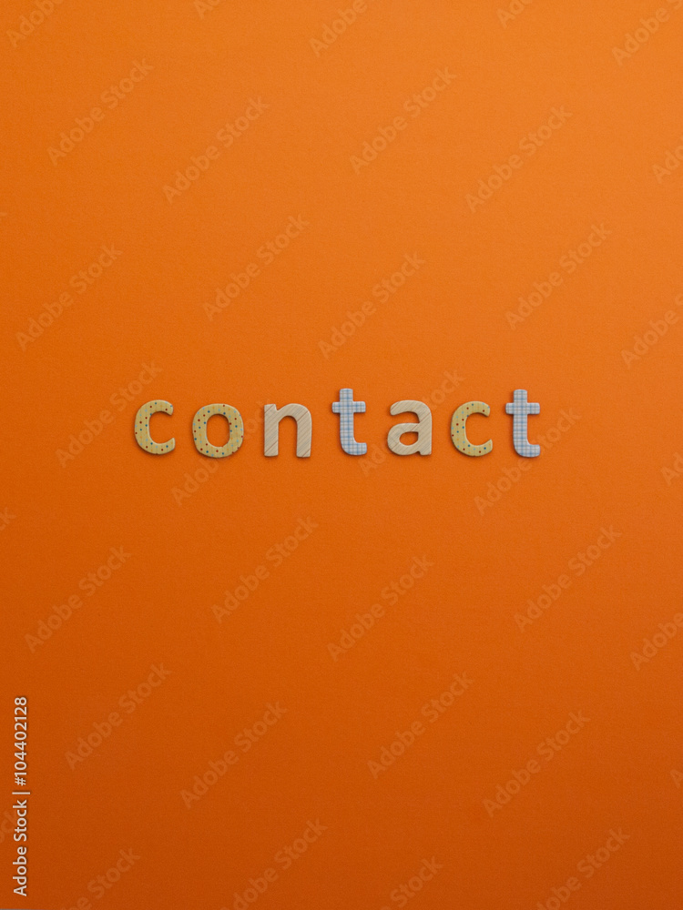 Obraz premium contact