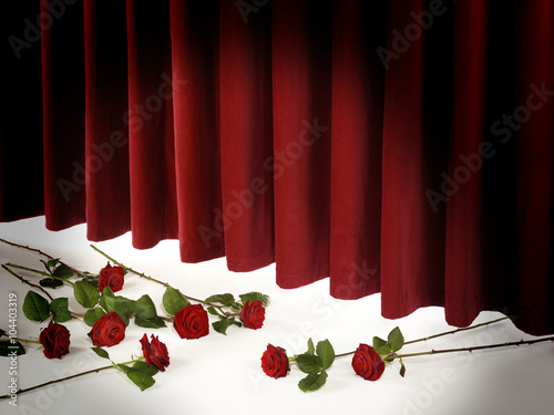 THEATER STAGE CURTAIN
