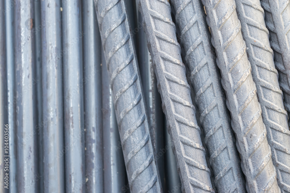 Fototapeta premium Steel rods for construction