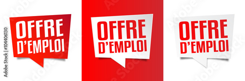 Offre d'emploi