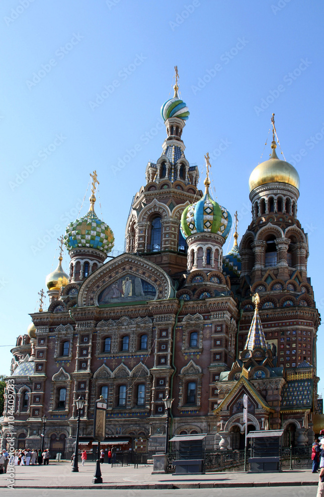 St Petersbourg  ,église de la Résurrection