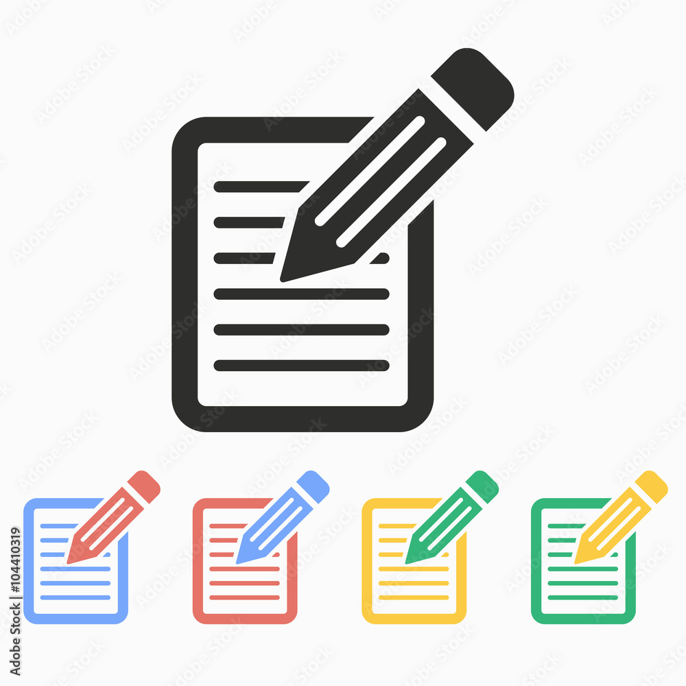 Registration - vector icon.