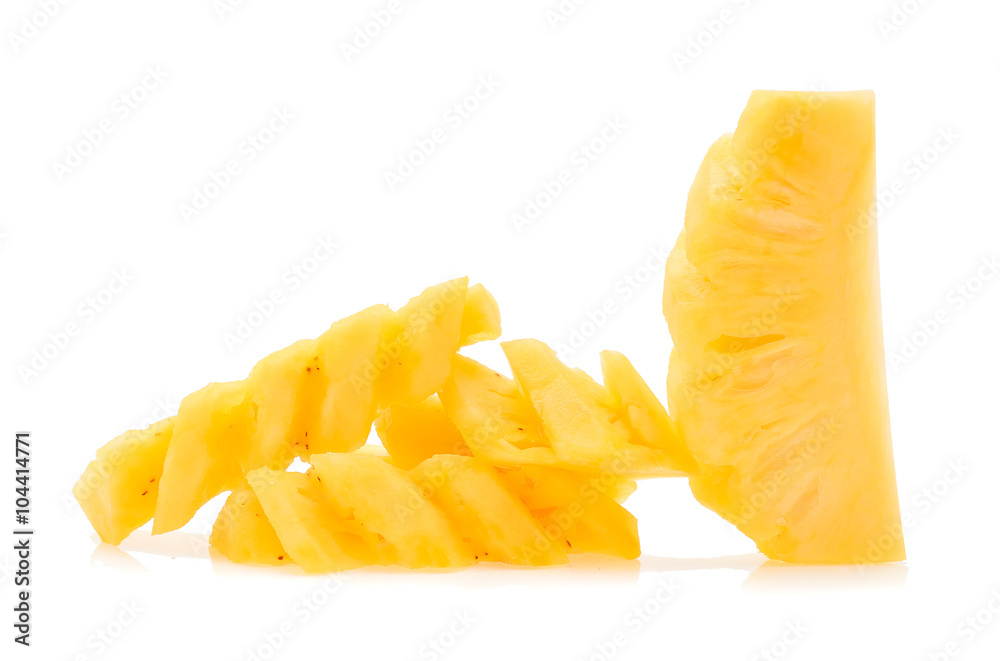 Pineapple isolated on white background Pineapple isolated on white background
