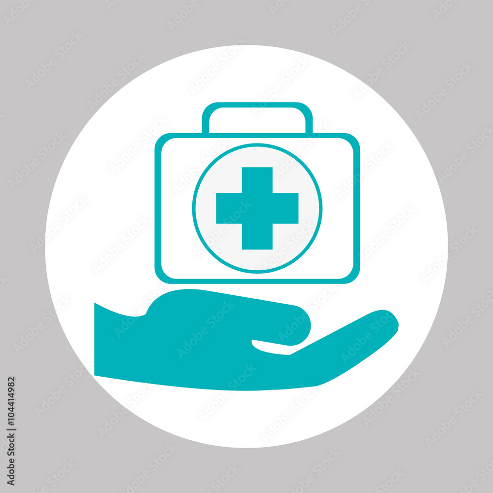 Obraz premium insurance icon design 