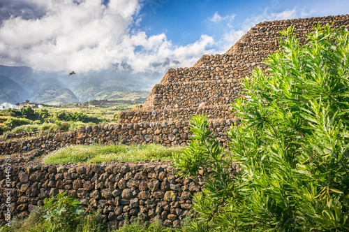 Landscape with Guimar Pyramid