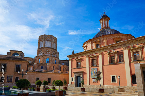 Valencia Basilica Desamparados and Cathedral