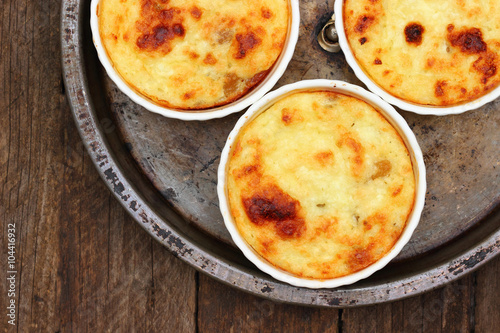 cottage cheese baked pudding