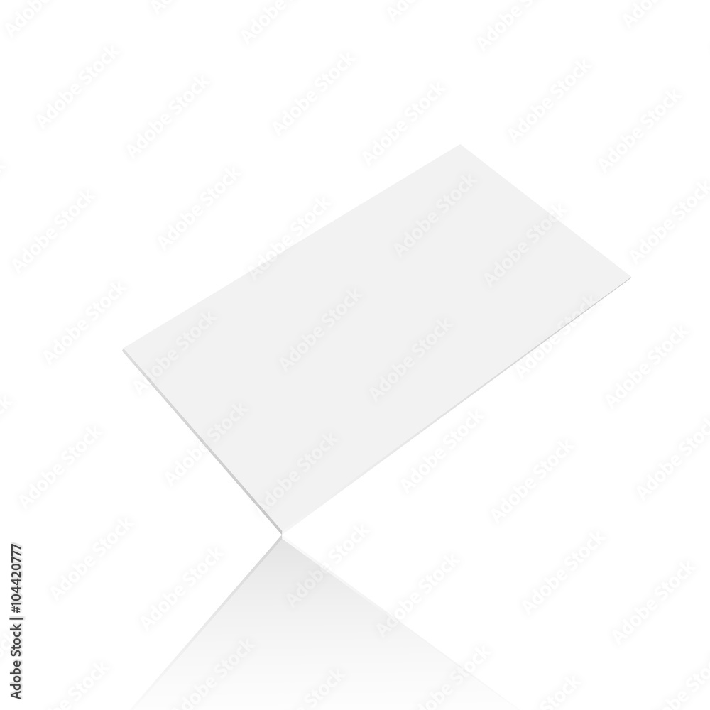 Isolated blank brochure or magazine mockup. Realistic design Isolated blank brochure or magazine mockup. Realistic design
