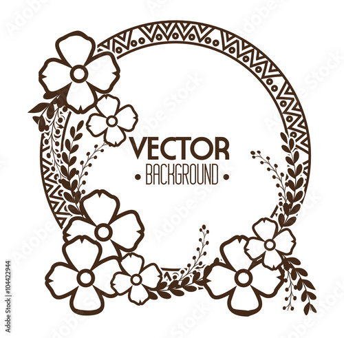 bohemian bacground  design 
