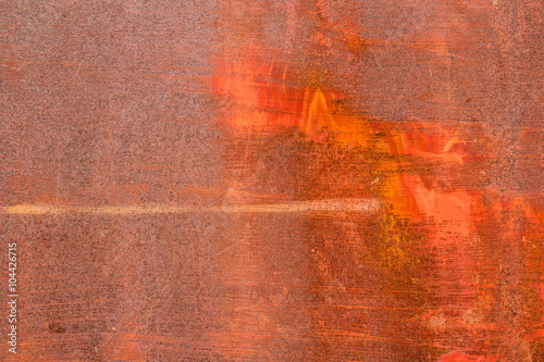 Rusty Metal Wall Texture Surface Background