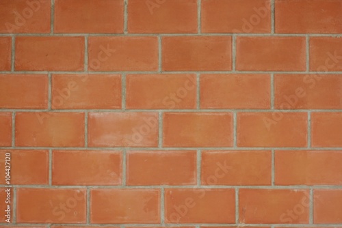 Red brick wall, background