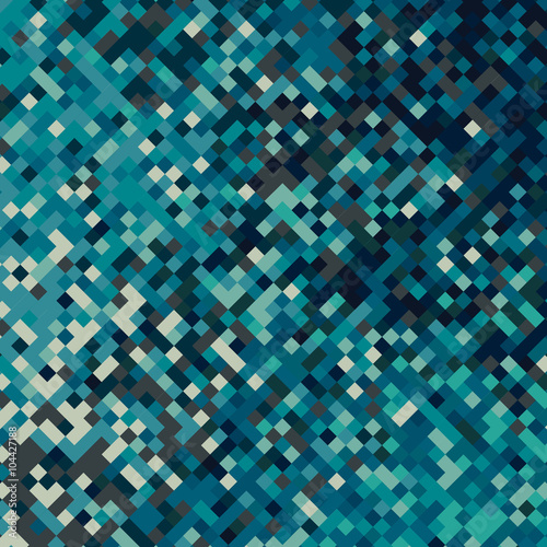 An abstract pixel art style vector background