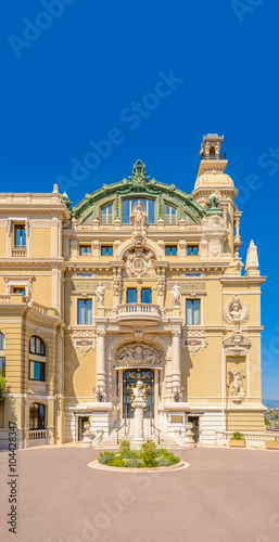 Fragment of Grand Casino in Monte Carlo, Monaco.