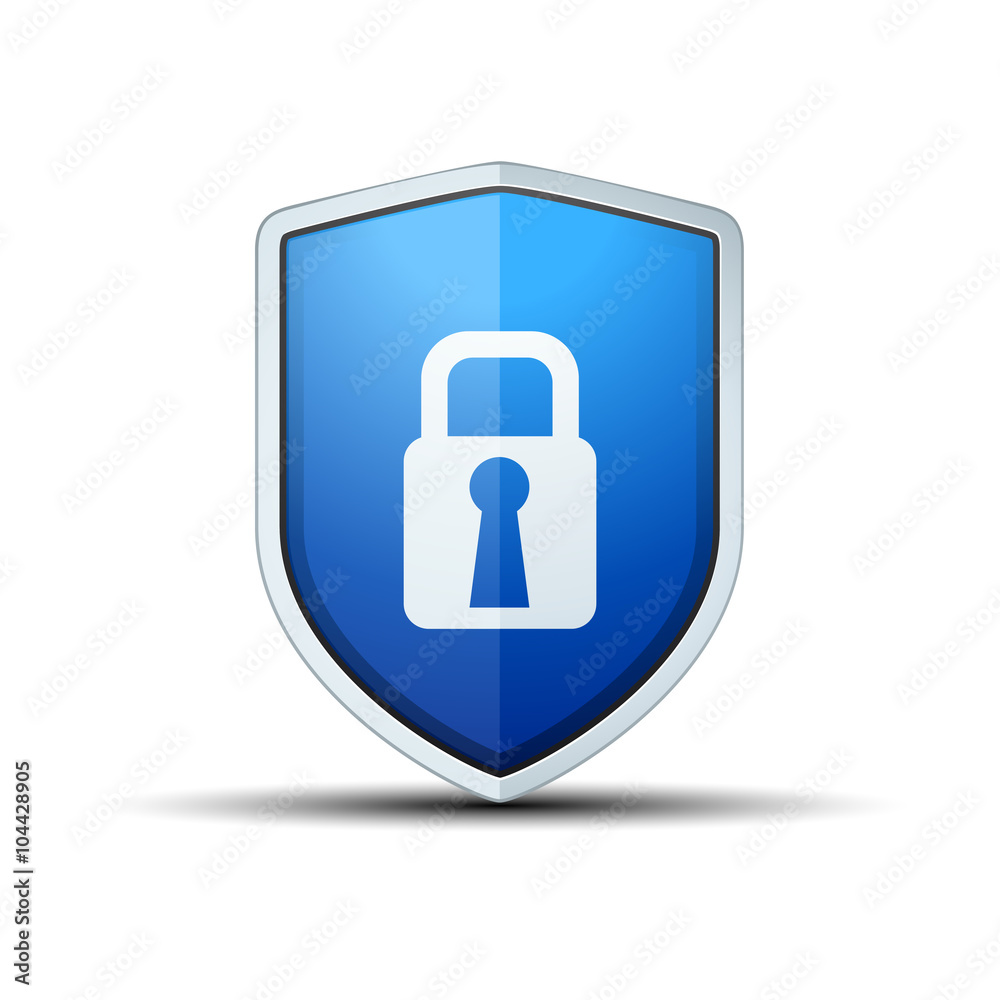 Secure Shield sign Secure Shield sign