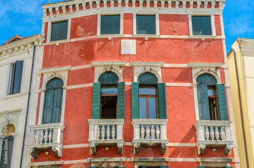 Beautiful vintage window in Italy