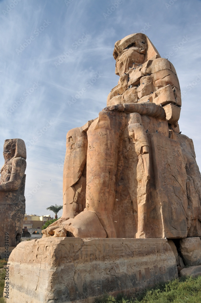 Statues of Memnon, Luxor Egypt
