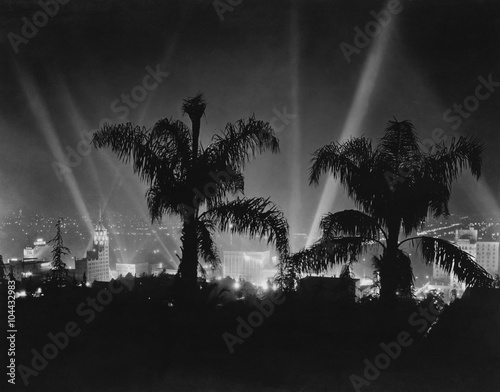 Принти на полотні Hollywood, California, circa late 1930s