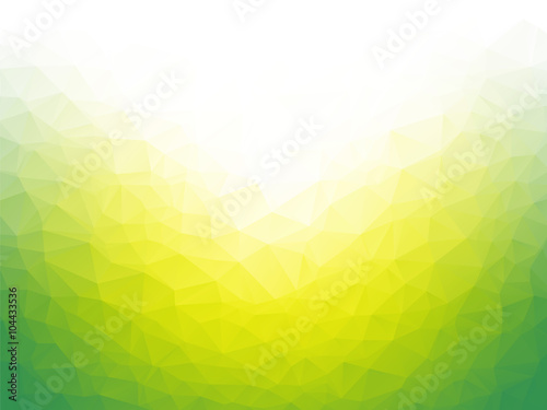 low poly green texture background