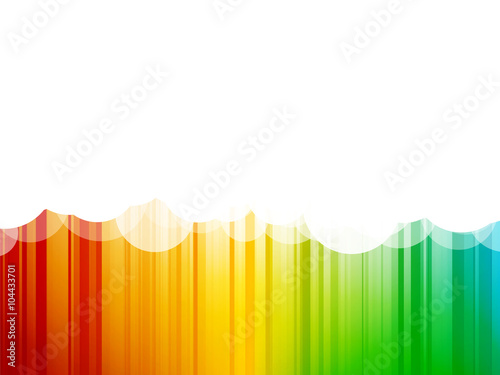 Abstract clouds background colorful stripes