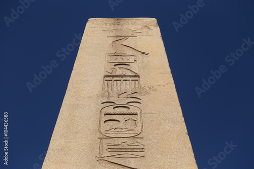 Obelisk of Theodosius in Istanbul City, Turkey