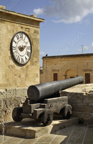 Citadel in Victoria. Gozo island. Malta